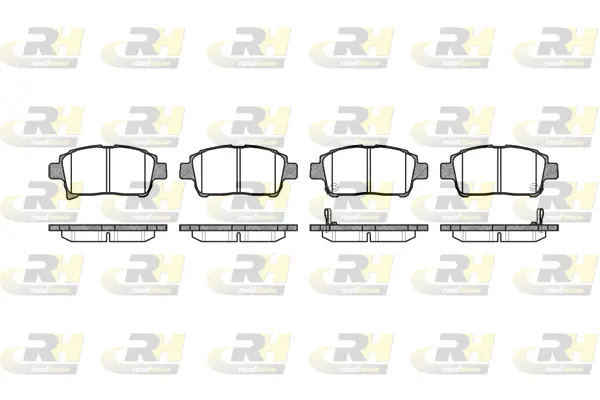 Brake Pad Set, disc brake (2971.02)