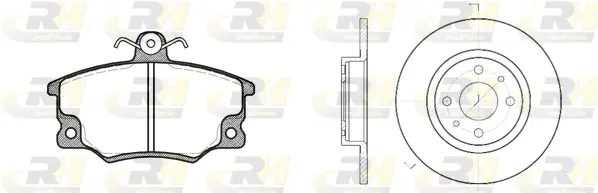 Brake Kit, disc brake (8146.01)