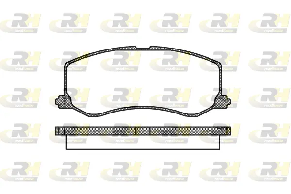 Brake Pad Set, disc brake (2410.00)