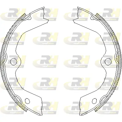 Brake Shoe, parking brake (4703.00)