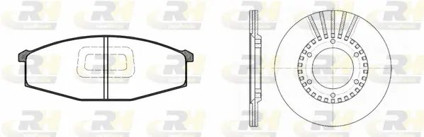 Brake Kit, disc brake (8129.00)