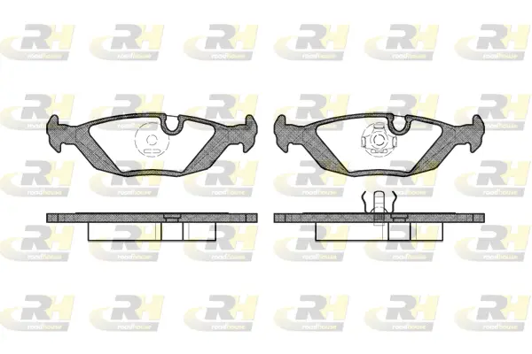 Brake Pad Set, disc brake (2155.10)