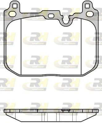 Brake Pad Set, disc brake (21680.00)