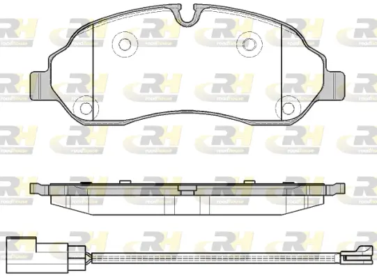 Brake Pad Set, disc brake (21602.02)