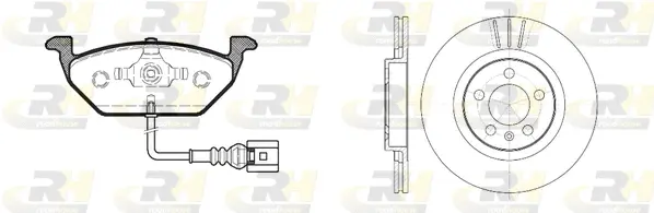 Brake Kit, disc brake (8633.01)