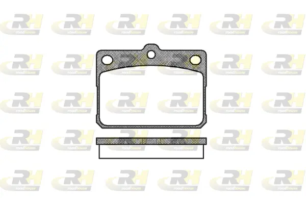 Brake Pad Set, disc brake (2079.20)
