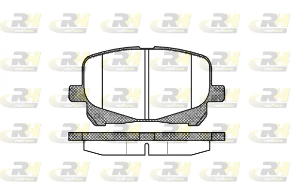 Brake Pad Set, disc brake (2621.10)