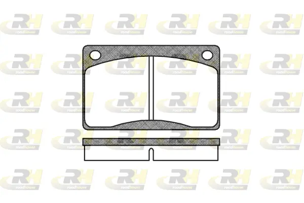 Brake Pad Set, disc brake (2042.30)