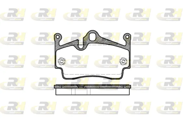 Brake Pad Set, disc brake (21191.00)