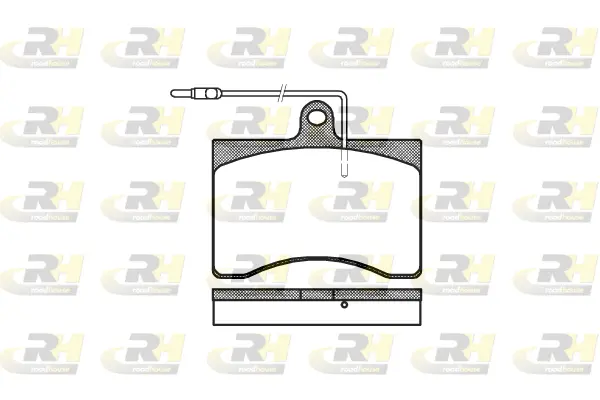 Brake Pad Set, disc brake (2090.04)