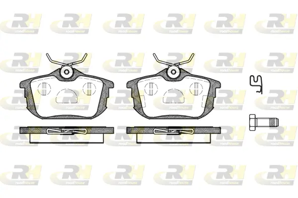 Brake Pad Set, disc brake (2605.02)