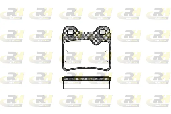 Brake Pad Set, disc brake (2282.10)