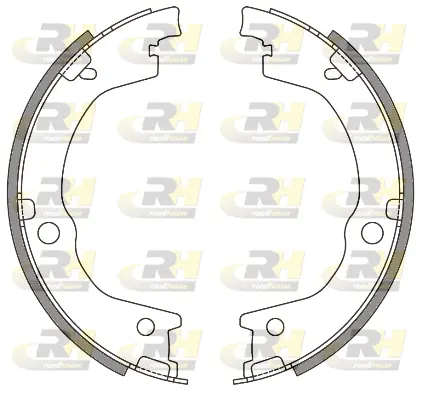 Brake Shoe, parking brake (4644.00)