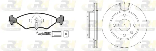 Brake Kit, disc brake (8119.03)