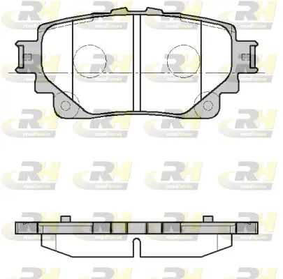 Brake Pad Set, disc brake (21872.00)