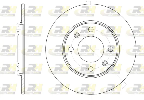 Brake Disc (6714.00)