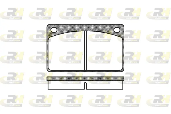 Brake Pad Set, disc brake (2042.00)