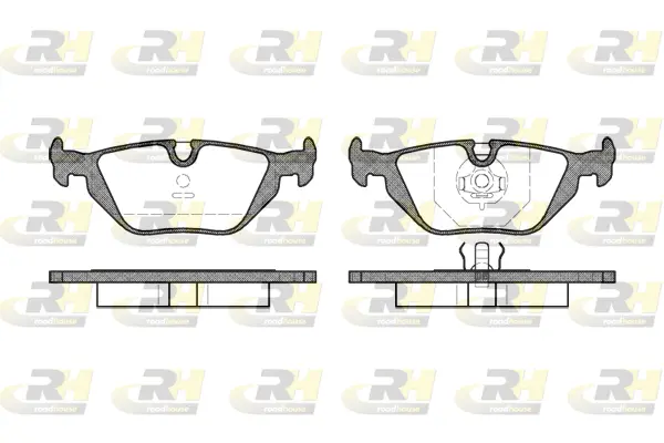 Brake Pad Set, disc brake (2265.30)