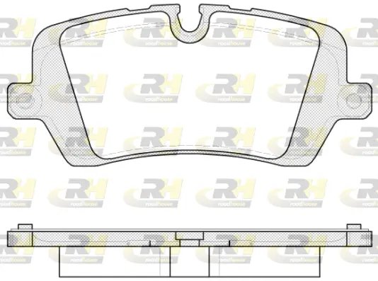 Brake Pad Set, disc brake (21541.00)