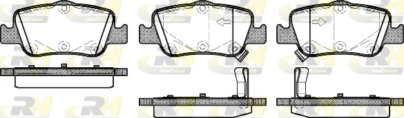 Brake Pad Set, disc brake (21356.02)