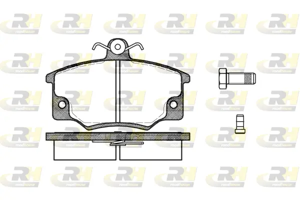 Brake Pad Set, disc brake (2146.04)