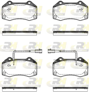 Brake Pad Set, disc brake (21113.10)