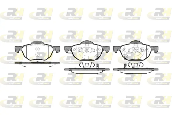 Brake Pad Set, disc brake (21068.02)