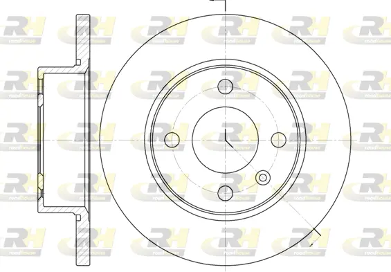 Brake Disc (6538.00)