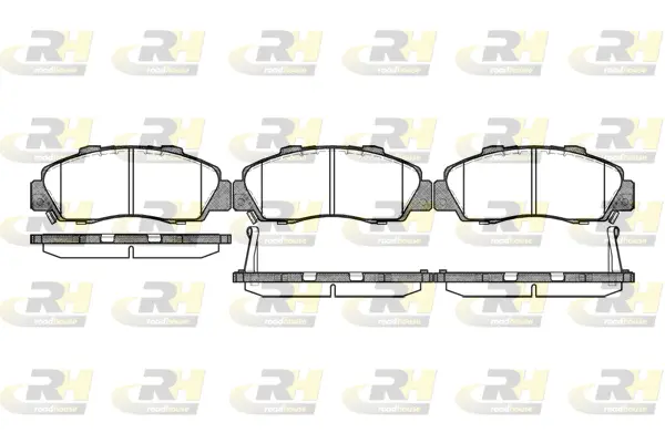 Brake Pad Set, disc brake (2351.32)
