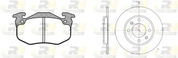 Brake Kit, disc brake (8144.02)