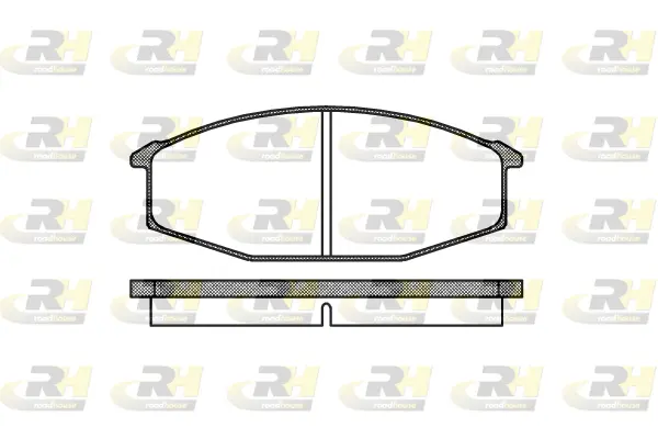 Brake Pad Set, disc brake (2115.20)