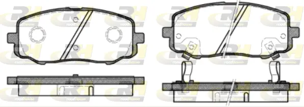 Brake Pad Set, disc brake (21133.12)