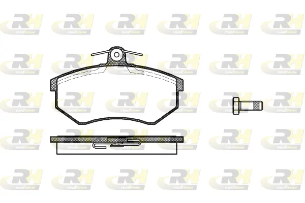 Brake Pad Set, disc brake (2134.10)