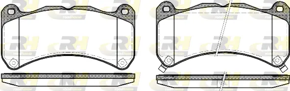 Brake Pad Set, disc brake (21192.12)