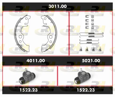 Brake Kit, drum brake (3011.00)