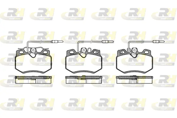Brake Pad Set, disc brake (2170.14)
