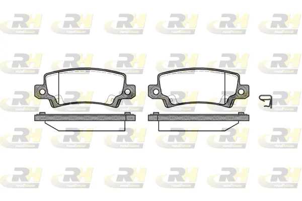 Brake Pad Set, disc brake (2874.02)