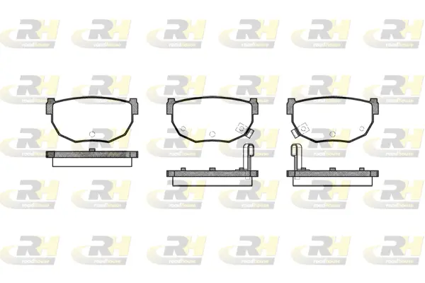 Brake Pad Set, disc brake (2151.22)