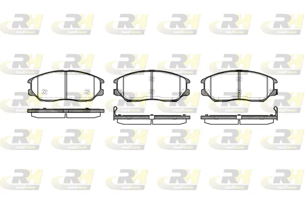 Brake Pad Set, disc brake (21085.02)