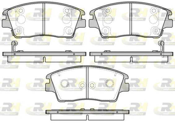 Brake Pad Set, disc brake (21676.02)
