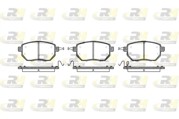 Brake Pad Set, disc brake (2985.02)