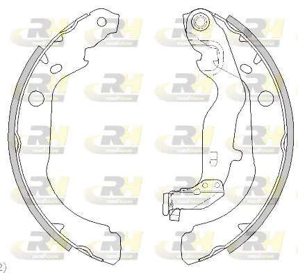 Brake Shoe (4444.00)