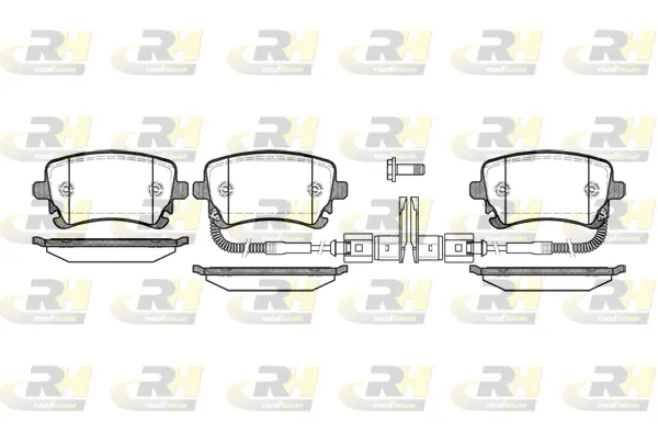 Brake Pad Set, disc brake (2897.02)