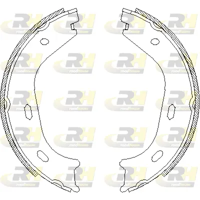 Brake Shoe, parking brake (4058.01)