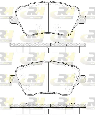 Brake Pad Set, disc brake (21514.00)