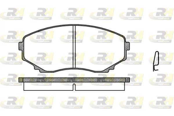 Brake Pad Set, disc brake (2397.00)