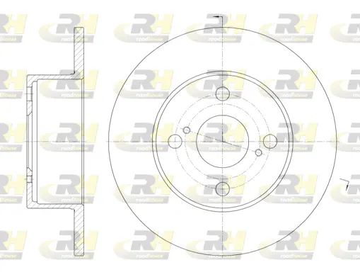 Brake Disc (6871.00)