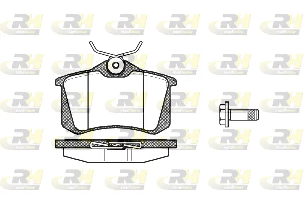 Brake Pad Set, disc brake (2263.05)
