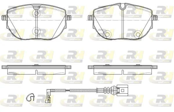 Brake Pad Set, disc brake (21920.01)