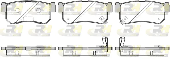 Brake Pad Set, disc brake (2746.42)